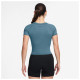 Nike Γυναικεία κοντομάνικη μπλούζα One Fitted Dri-FIT Cropped Top